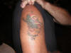 (12) Rick Davis tatto, 'Scorpion 734' forever