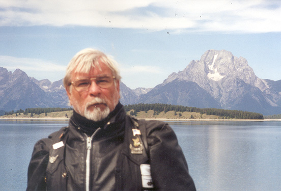 George at the Canadian Rockies.