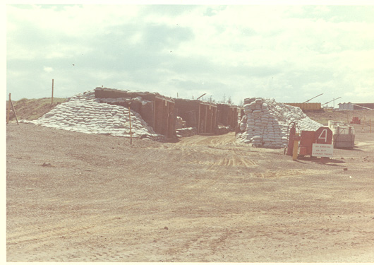 Ammo dump at Pelicans Roost on the south end of Chu Lai