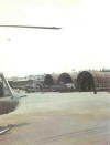 Pelican 886 in the maintenance hanger at Ky Ha