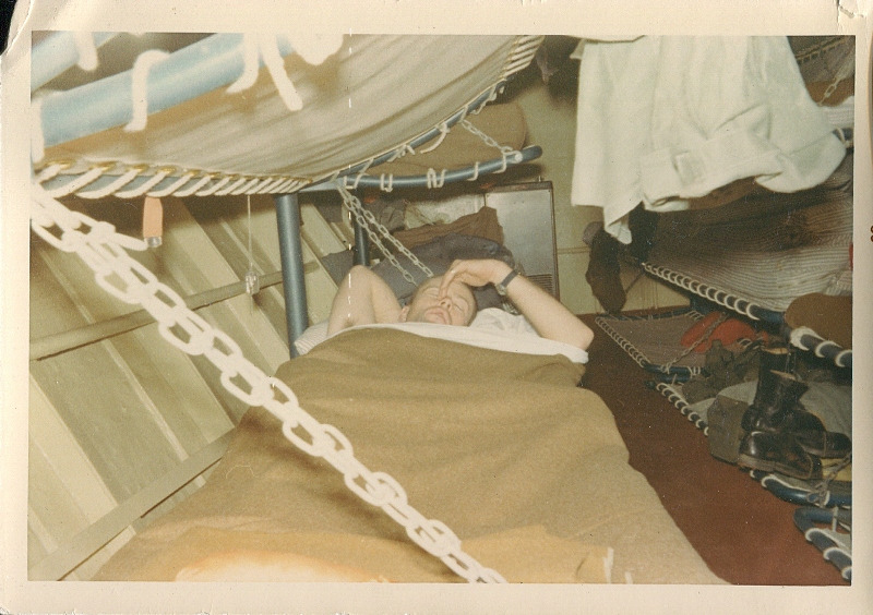 (5002) General John Pope, Sleeping Quarters, SP4 Steve Wall.