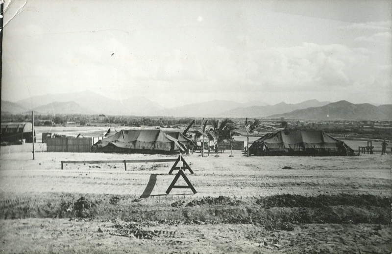 (5014) Camp Lane, 449th Signal and 406th TC work tents