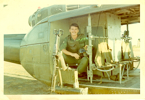 Pat sitting in his chopper